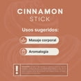 thumbnail image 4 of Vela De Soya Aromática | 600 g | Aroma Canela | Duración 120 horas | Cera Para Masaje B Life., 4 of 7