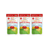 NurturMe Yum-a-Roos Organic Baby Snacks Pack: Pea + Sweet Corn + Apple Snacks, Resealable Pouch (3 pack)