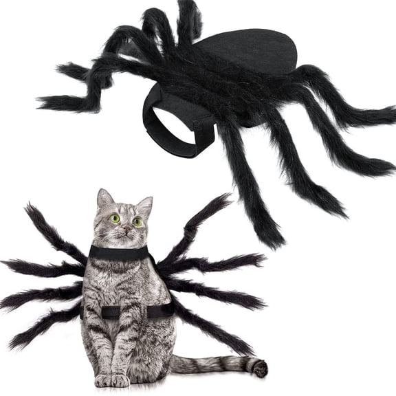Halloween Spider Costume for Dog Cat, Halloween Pet Costume Halloween Decorations, Spider Decor Halloween Party Supply, Spider Cosplay Costumes