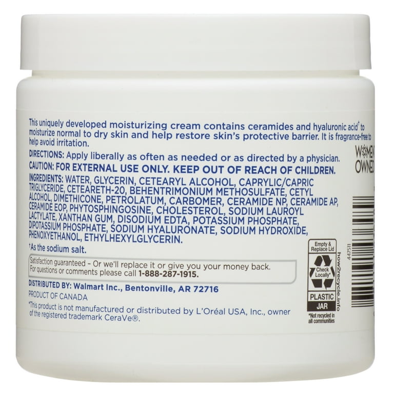 Cerave moisturizing cream walmart deals