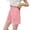 Pink, variant on Kids Jean Shorts Ripped High Waist Straight Leg Athletic Girl Summer Clothes Shorts for Kids Girls 4-5 Years
