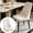 Beige, variant on Dining Chair Covers,Seat Covers for Dining Room Chairs,Chair Covers for Dining Chairs,Dining Chair Covers,Removable Stretch Parsons Slip(Orange)