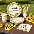 thumbnail image 5 of 257 Pcs Bee Baby Shower Decorations Complete Party Set, Honey Bee Theme Party Pack, Yellow Party Set, Serves 25 Guests, 5 of 8