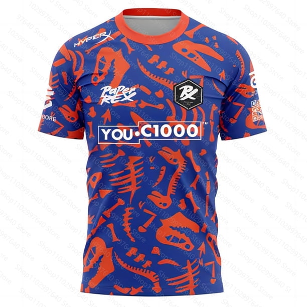Paper Rex 2023公式ユニフォーム Paper Rex 2023/24 Esports Mens Uniform Clothing Quality Breathable