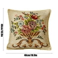 thumbnail image 3 of Blueek Elegant European Embossed Flower Pillow - Soft Cotton Sofa Cushion for Living Room, Car & Bedroom Backrests - Multi-functional Decorative Throw Pillow, 3 of 6