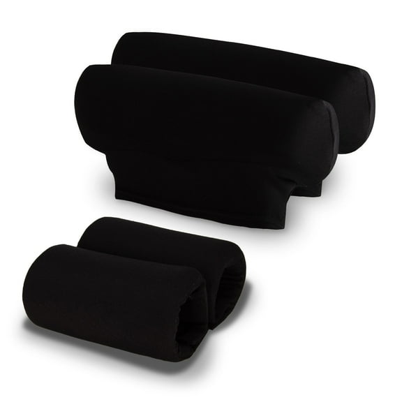 CAVENDY Underarm Crutch Pads & Hand Grip Covers, 4-Piece Set, Non-Slip, Washable, Universal Fit