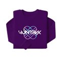 thumbnail image 1 of Pop cazadora para niña Demon Hunters Unisex Printed Anime Print Long-Sleeved Hooded Sweatshirt （Purple）, 1 of 2