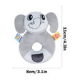 thumbnail image 3 of Kbndieu Baby Rattles Toys, Infant Developmental Hand Grip Baby Toys, Cute Stuffed Animals Soothing Toys for 3 6 9 12 Months and Newborn Gifts Toys on Clearance, 3 of 6