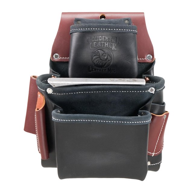 Bolsa para herramientas Occidental Leather 3 Pouch Pro Fastener negra