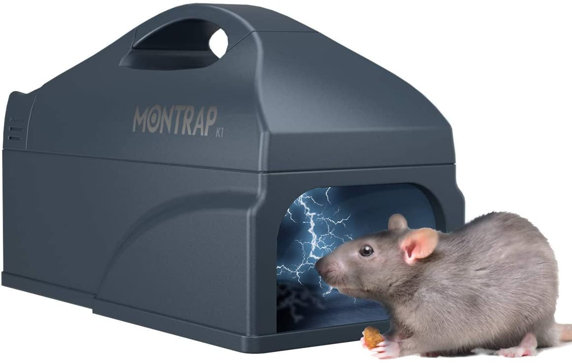 Reusable Smart Mouse Trap Clear No Kill Rodents Catcher for Indoor Outdoor Pest