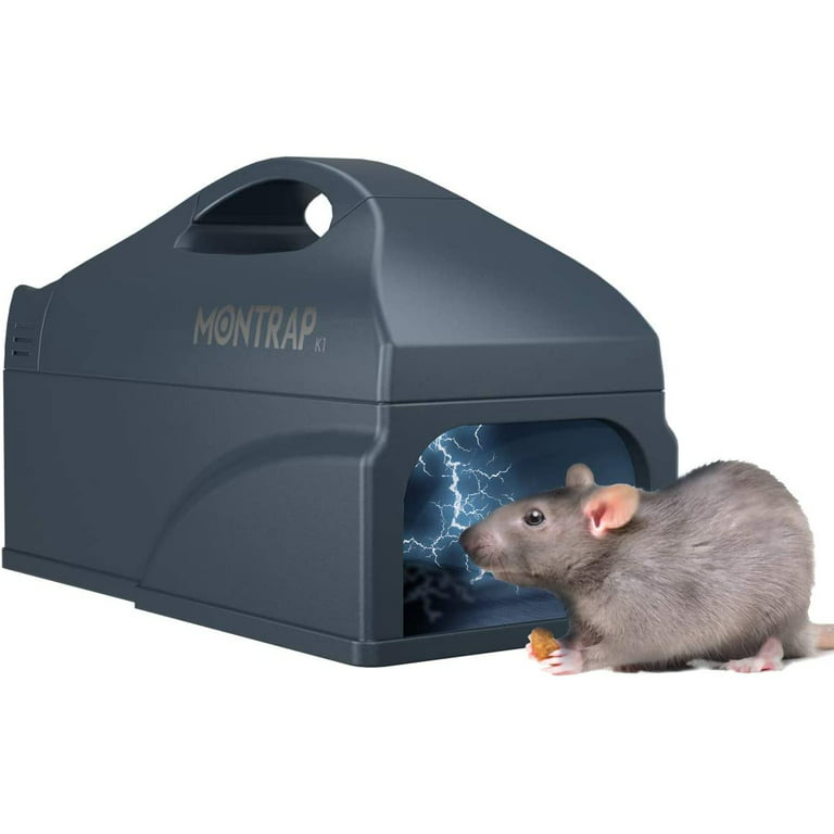 TRAPPED Elite Electric Rat Trap - Electric Rat & Mice Trap - Easy to Use &  Set Up to Clean - Humane Rodent Trap - Family & Pet Safe. Perfect for Rats