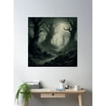 thumbnail image 2 of The Scary Forest Of Nightmares Poster Wall Art, Modern Wall Decor, 16x24 UNFRAMED, 2 of 3
