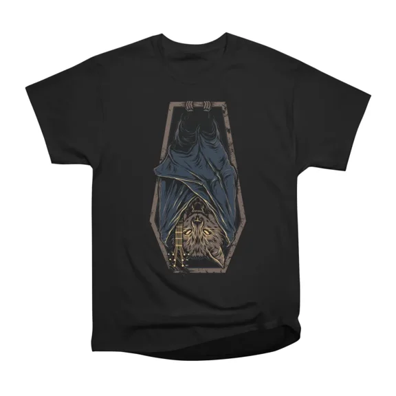 Bat Music T-Shirt Tee Gift For Him Merch For Her Apparel For Friend