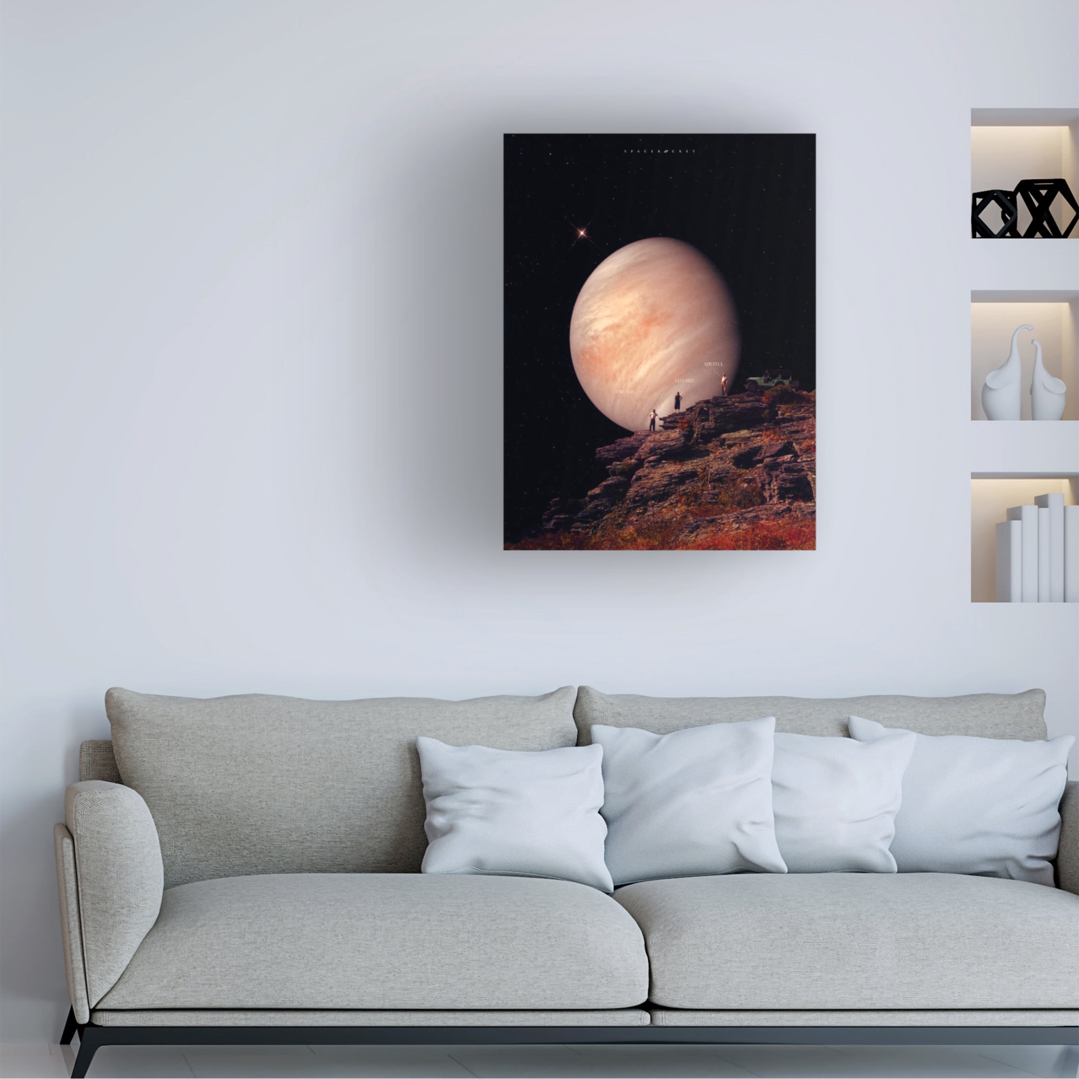 Trademark Fine Art spacerocket art 277 Canvas Wall Art