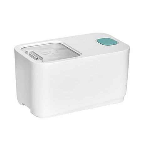 

1Pc Household Rice Bucket Cereals Storage Tank Kitchen Storage Bucket (White)