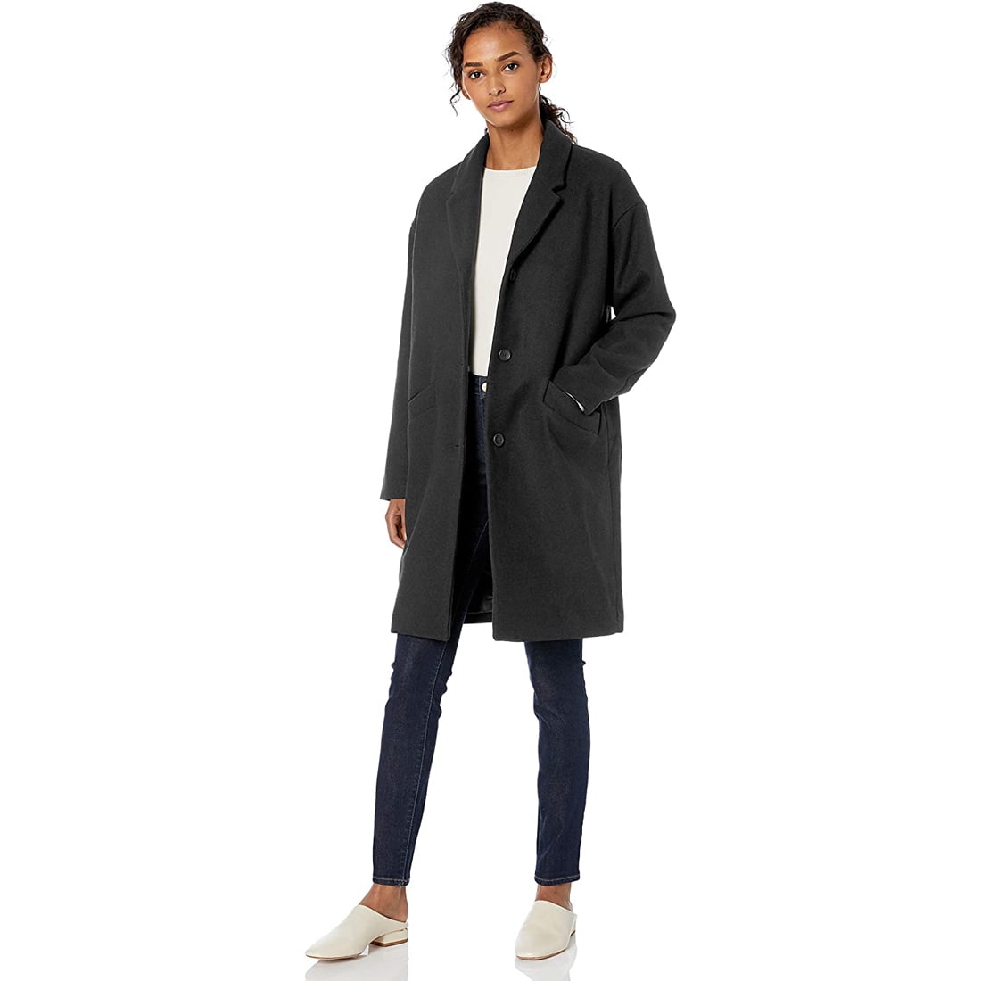 Oversized cocoon coat Clearance
