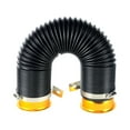 thumbnail image 2 of ruzhgo Car Cold Air Intake Hose Universal Auto Inlet Duct Pipe Replacement Ducting Accessories Engine Accessory Modified Components Black Golden, 2 of 6