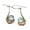 blue-topaz, variant on Real 925 Sterling Silver Dangle Teardrop Earrings For Women, Natural Amethyst Round Gemstone Amazing Handcrafted February Birthstone Gifts