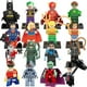 thumbnail image 1 of Juego de 16 Figuras de Bloques de Construcción – Miniaturas de Caballeros Superhéroes con Accesorios, Ideal para Coleccionistas y Decoración de Escritorio, 1 of 4