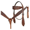 thumbnail image 3 of ZI COMFYTACK Western Horse Barrel Racing Trail Pleasure American Leather Saddle With Tack Set Brown, 3 of 8