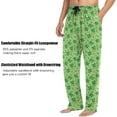 thumbnail image 3 of Top-kevin Soth Devil Plaid Pajama Pants for Men Comfort Sleep Lounge Bottoms Straight-fit with Pockets S-XXL, 3 of 11