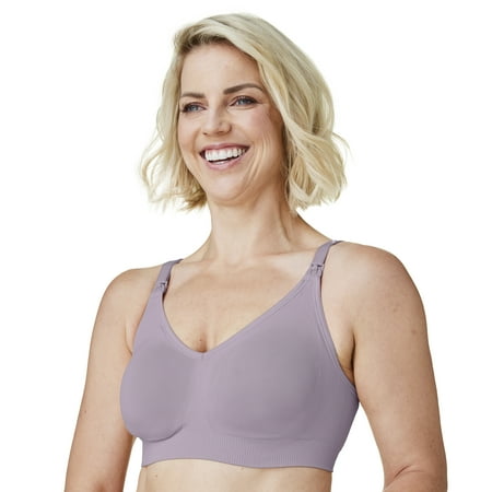 BRAVADO! DESIGNS Sustainable Nursing Bra | Body Silk Seamless | Grey Orchid| S