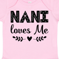 thumbnail image 4 of Inktastic Nani Loves Me Baby Clothes Girls Baby Bodysuit, 4 of 5