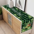 thumbnail image 4 of St. Patrick's Day Table Runner - 90 Inch Long, Kitchen Dining Table Runner Dresser Scarves, Shamrocks Green Boots Bools Farm Plaid Farmhouse Decor for Coffee Tables Wedding Party Banquet, 4 of 8