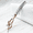 Down Thinning Rate 30%, variant on 7 inches wingsbro Rosegold Curved Thinning Dog Scissors, Round Tips Stainless Steel Pet Grooming Scissors