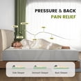 thumbnail image 6 of 10" Full Memory Foam Mattress with Cooling Green Tea Gel & Charcoal,Breathable,CertiPUR-US Certified,Mattress in a Box,White, 6 of 8