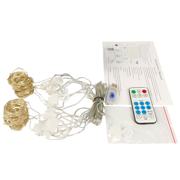 Hloma 1 Set String Lights Dimmable IP65 Waterproof Multiple Lighting