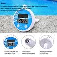 thumbnail image 2 of Floating Pool Thermometer, Swimming Pool Thermometer, Solar Swimming Water Thermometer, 2 of 5