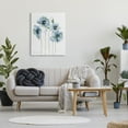 thumbnail image 3 of Stupell Modern Poppy Blooms Blue Abstract Botanical & Floral Painting Gallery Wrapped Canvas Print Wall Art, 3 of 5