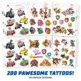thumbnail image 2 of Tatuajes Temporales Savvi Paw Patrol Paquete de 200 para Niños, 2 of 5