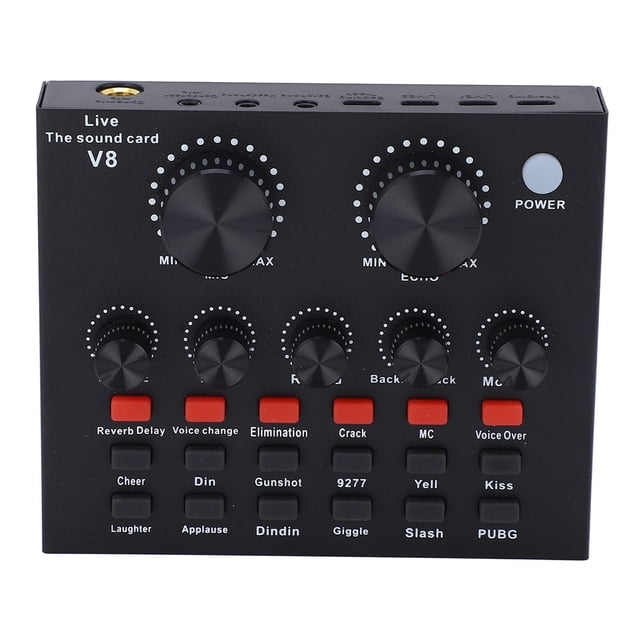 Audio Mixer, Stylish Appearance Audio Mixing Console Robust Dual Channel For Music Playing