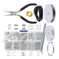 thumbnail image 3 of Jewelry Making Supplies Kit, Rings Jewelry Making Kit Lobster Clasps  for DIY, 3 of 8