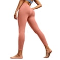 thumbnail image 3 of Oksale Workout Leggings for Women High Waisted Stretch Tummy Control Yoga Pants Slim Lightweight Butt Lifting Legging Pants Orange S, 3 of 7