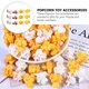 thumbnail image 5 of 50 palomitas de maíz falsas en miniatura, palomitas de maíz de imitación, modelo de palomitas de maíz simuladas, 5 of 8