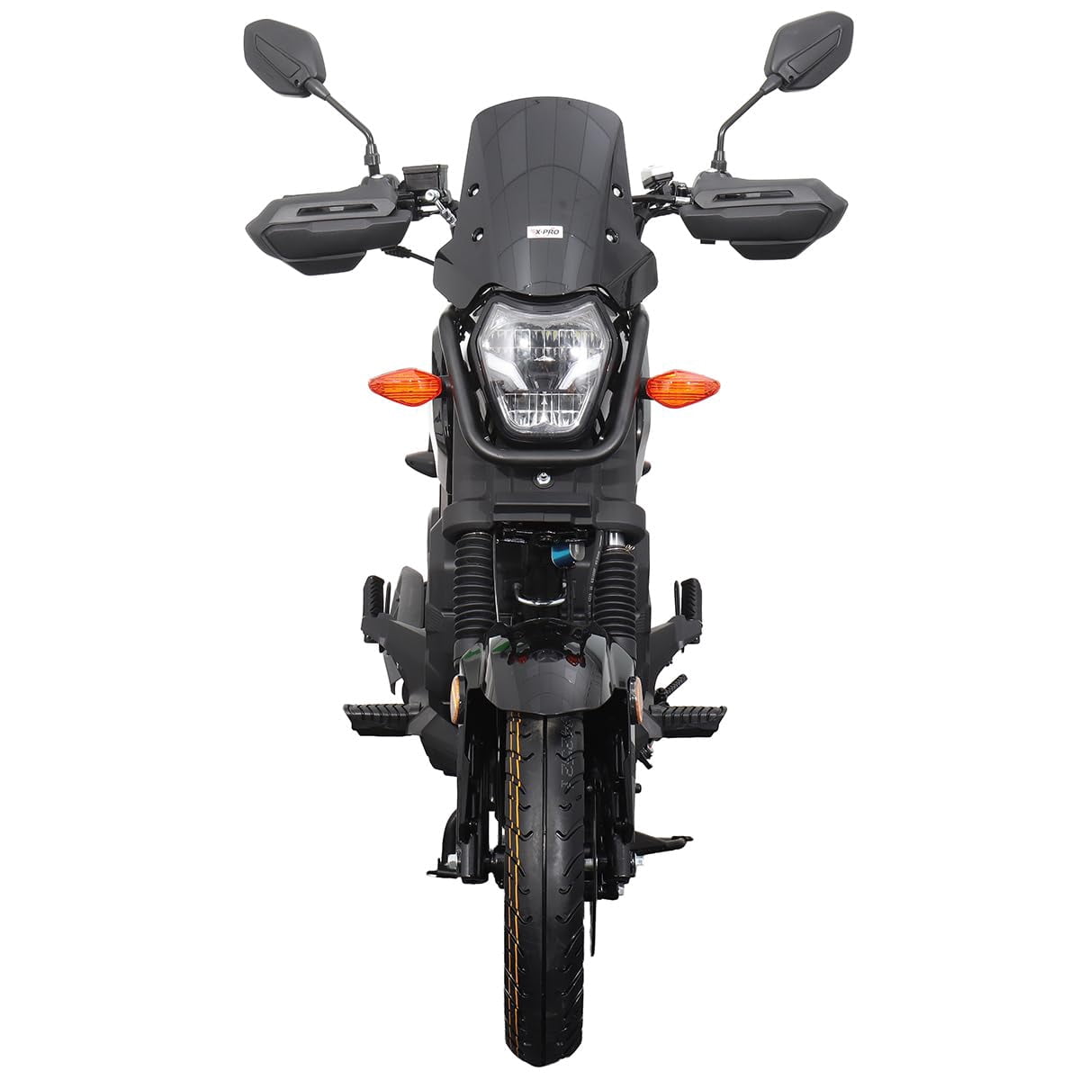 X‑Pro Navy 150cc Automatic Motorcycle – CVT Scooter with Electric & Kick Start, LED Lights, Aluminum Wheels, 149.6cc Air‑Cooled Engine