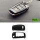 thumbnail image 2 of Black ABS Coan in Carbon for Car Key Cover for Audi A6l A1 Q3 Q7 TT R8 A3 S3 S3 ABS Black, 2 of 5