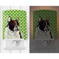 thumbnail image 2 of Caroline's Treasures LH9202CNL French Bulldog St. Patrick's Day Shamrock Portrait Ceramic Night Light, 6x4x3",, 2 of 2