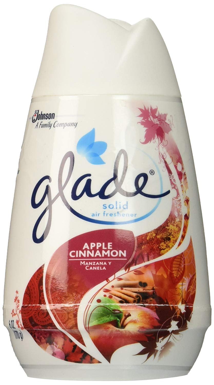 Glade Solid Air Freshener Apple Cinnamon 6 oz