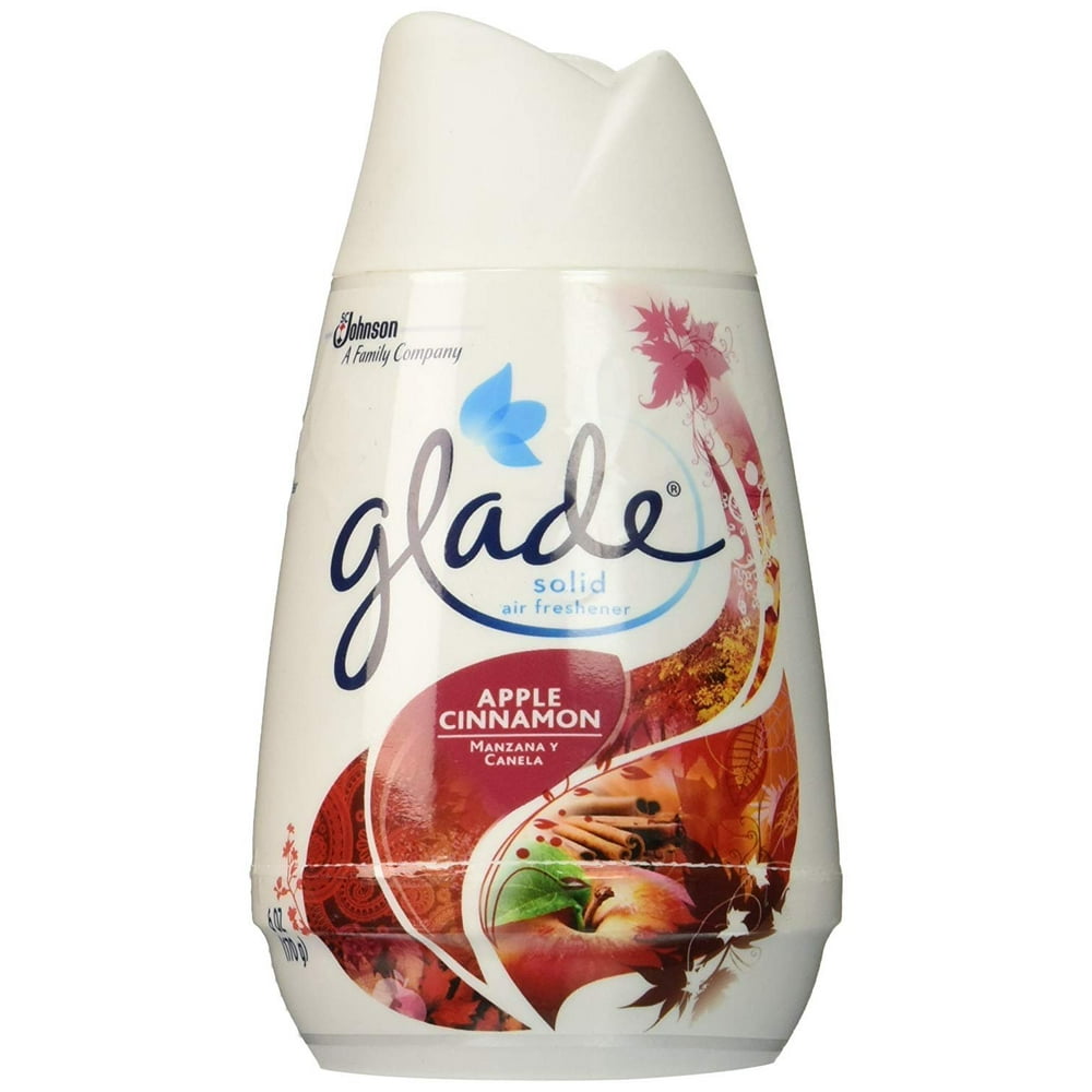Glade Solid Air Freshener Apple Cinnamon 6 oz