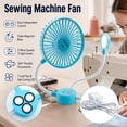 Magnetic USB Fan with Light, Style A 2-in-1 Flexible Gooseneck ...