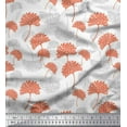 thumbnail image 1 of Soimoi Rayon Fabric Flower Artistic Print Sewing Fabric Yard 42 Inch Wide, 1 of 3