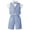 Sky Blue, variant on Baby Boys Classic Tuxedo Suits Kids 3pcs Formal Shorts Set Wedding Christening Pageant Pink 120