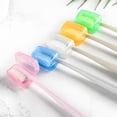 thumbnail image 3 of BPPEG 20Pcs Toothbrush Covers,Portable PP Tooth Brush Cover Cap,Toothbrush Cap for Home and Outdoor, 3 of 7