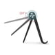thumbnail image 5 of Soporte para tablet para el hogar soporte para tablet oficina soporte para teléfono móvil compatible hasta 10 pulgadas (negro) Xemadio LN-0754, 5 of 7