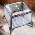 thumbnail image 4 of Baptism Gift for Girls Personalized Keepsake Box Engraved Clear Glass Jewelry J Devlin Box 825 EB222, 4 of 10