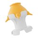 thumbnail image 2 of Comedero de leche para mascotas Yuxing con 4 tetinas de silicona suave base elevada color amarillo, 2 of 5